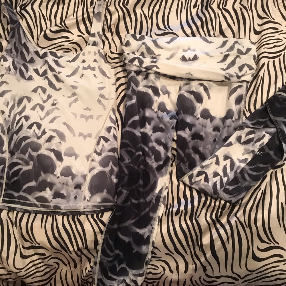 Lululemon matching athletic outfit!!